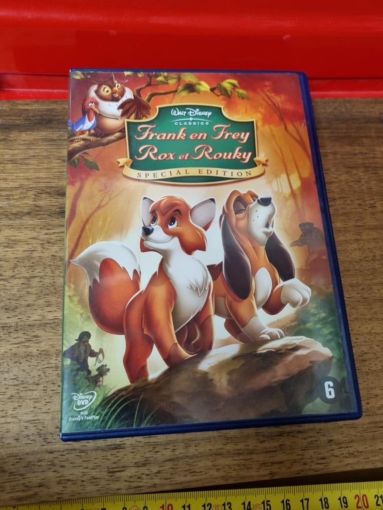 Frank en frey dvd walt Disney, Alle leeftijden, Ophalen of Verzenden, Zo goed als nieuw, Europees