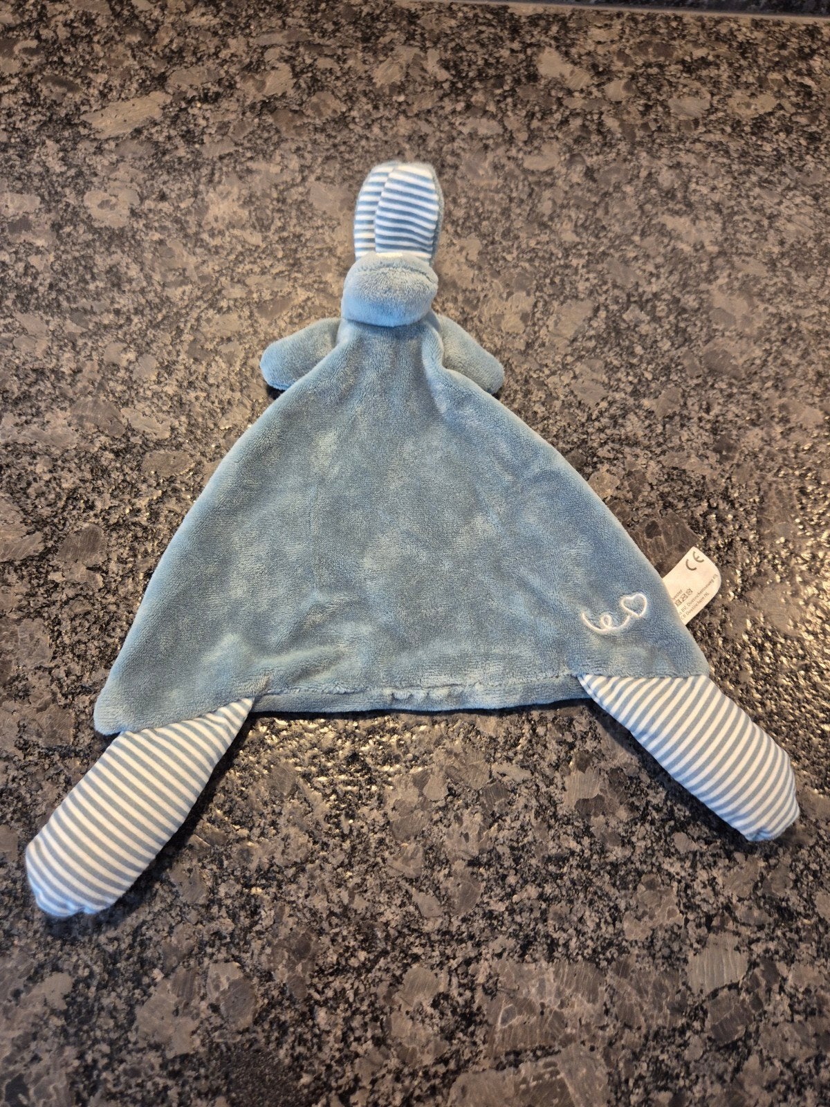 Kruidvat - Knuffeldoekje Konijn Blauw, Kinderen en Baby's, Speelgoed | Knuffels en Pluche, Ophalen of Verzenden, Nieuw, Konijn