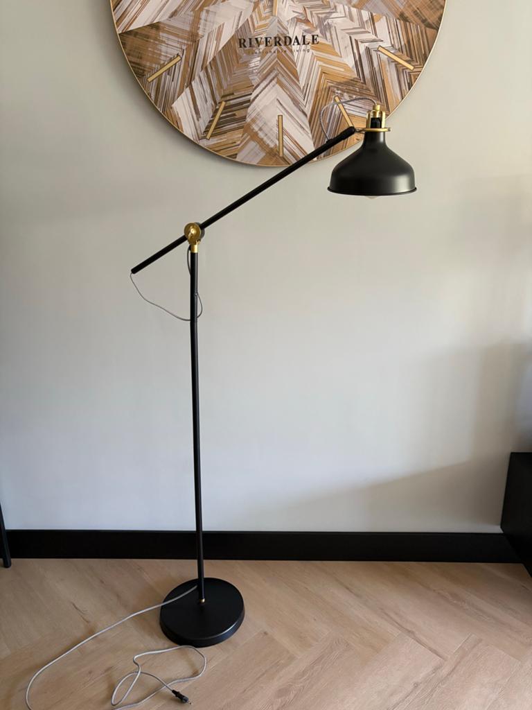 Ikea vloerlamp Ranarp, Ophalen, Gebruikt, Metaal, 150 tot 200 cm