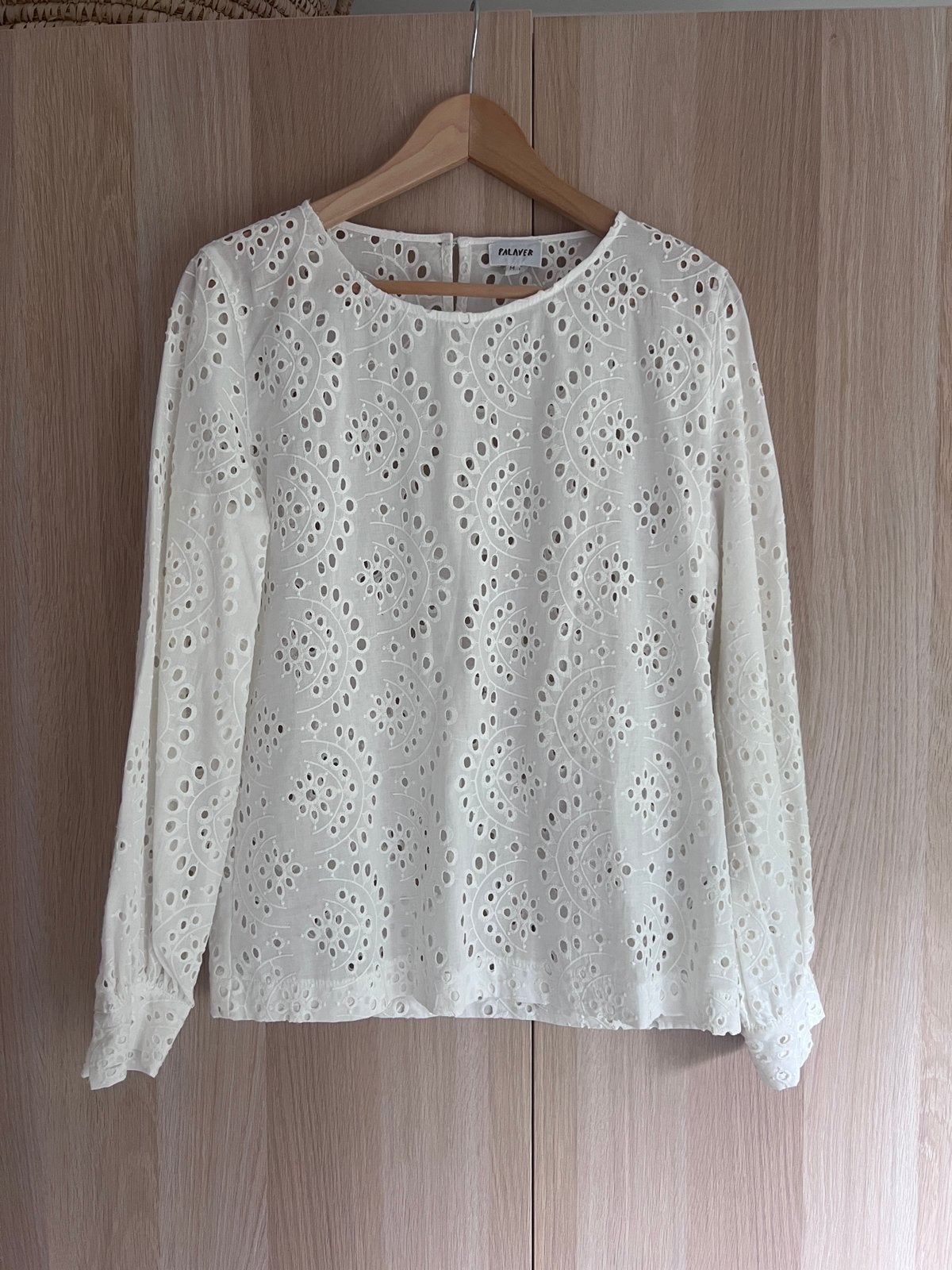 Frankie Blouse van Tedja (voorheen Palaver), Ophalen of Verzenden, Zo goed als nieuw, Maat 38/40 (M), Wit