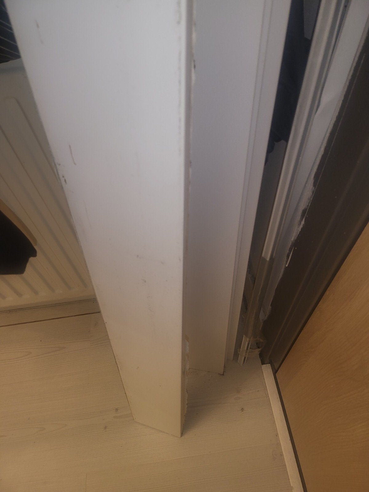 Hoge witte plinten 4 1/2, Ophalen, Nieuw, Mdf, 200 tot 250 cm