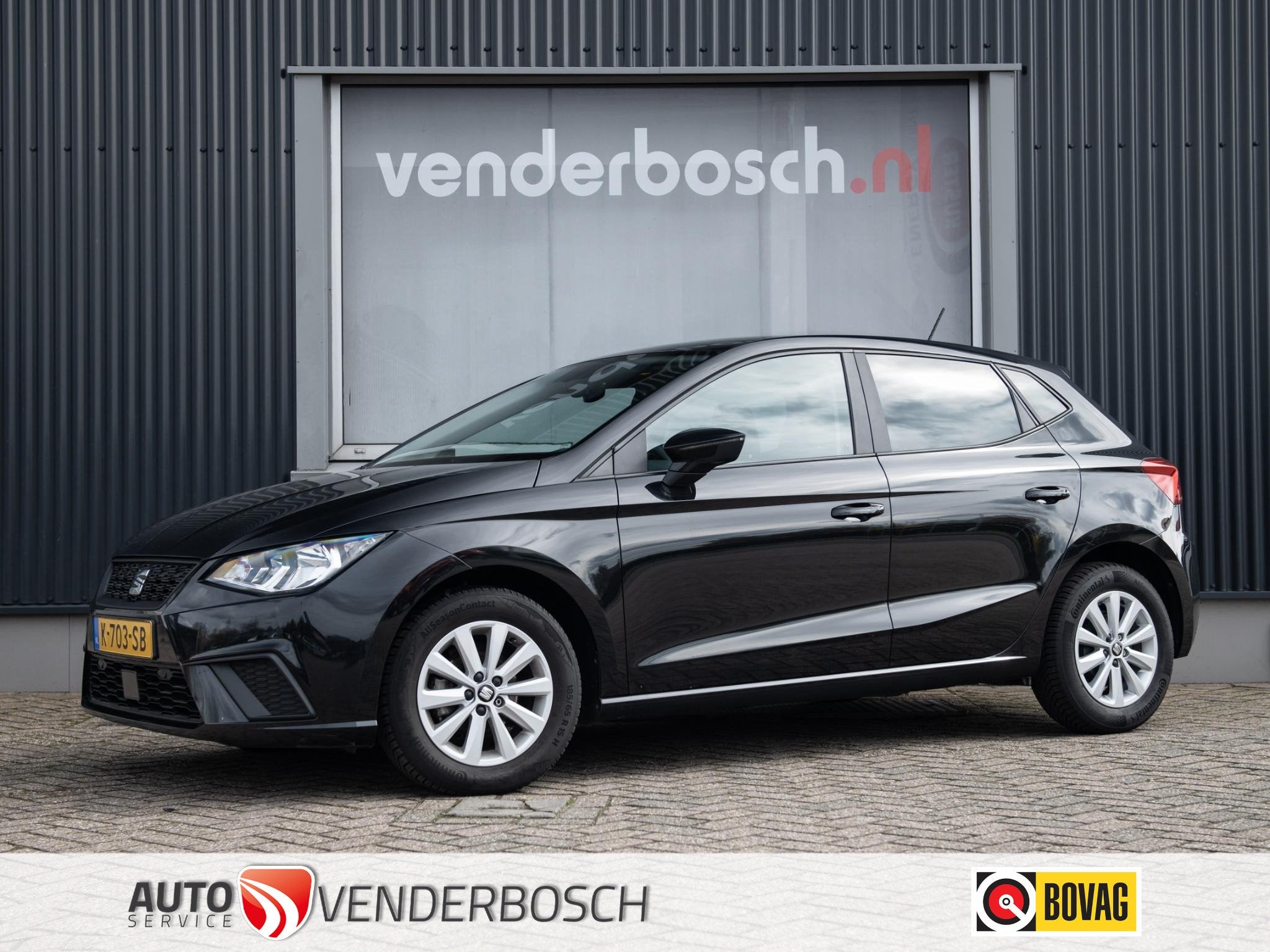 SEAT Ibiza 1.0 TSI Style Business Intense 95pk | CarPlay | C, Auto's, Voorwielaandrijving, Stof, Euro 6, Origineel Nederlands