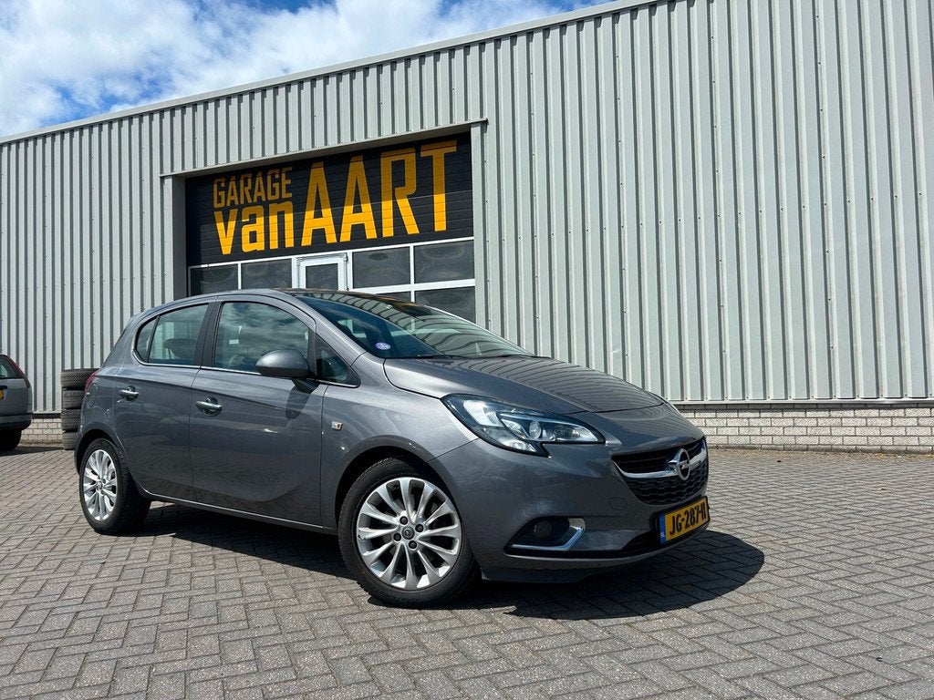 Opel Corsa 1.0 Turbo Cosmo | XENON | SCHERM | HALF LEER |, Voorwielaandrijving, Gebruikt, Euro 6, 116 pk