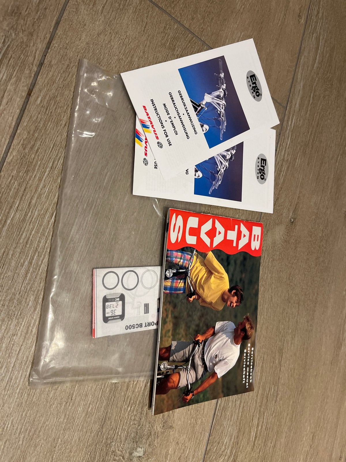 Batavus Serviceboek & Sigma Sport BC500 Handleiding, Ophalen of Verzenden, Zo goed als nieuw