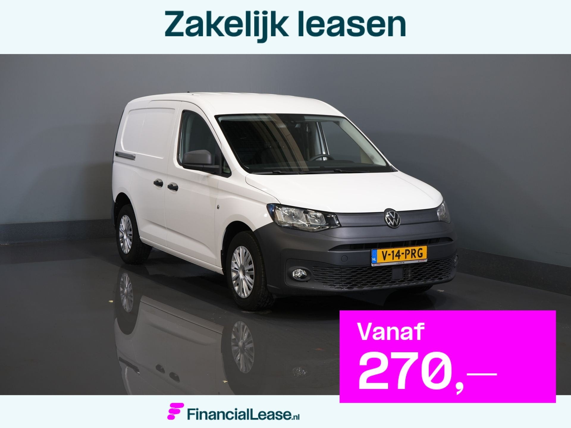 Volkswagen Caddy Cargo 2.0 TDI 100 pk Omvormer/ Sortimo/ Cru, Voorwielaandrijving, Gebruikt, 4 cilinders, Volkswagen