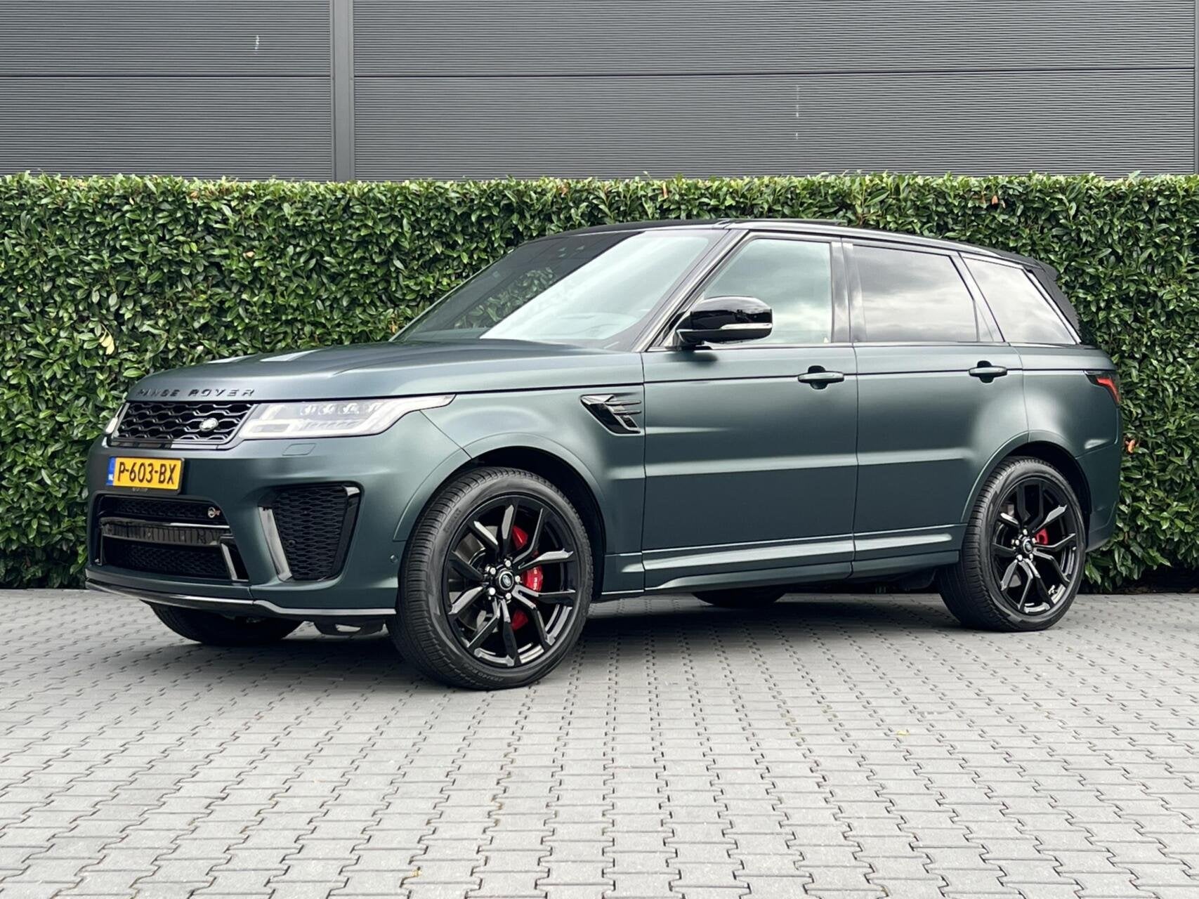 Land Rover Range Rover Sport P575 SVR Carbon Edition, SV BES, Auto's, Automaat, 3000 kg, Leder, Bedrijf