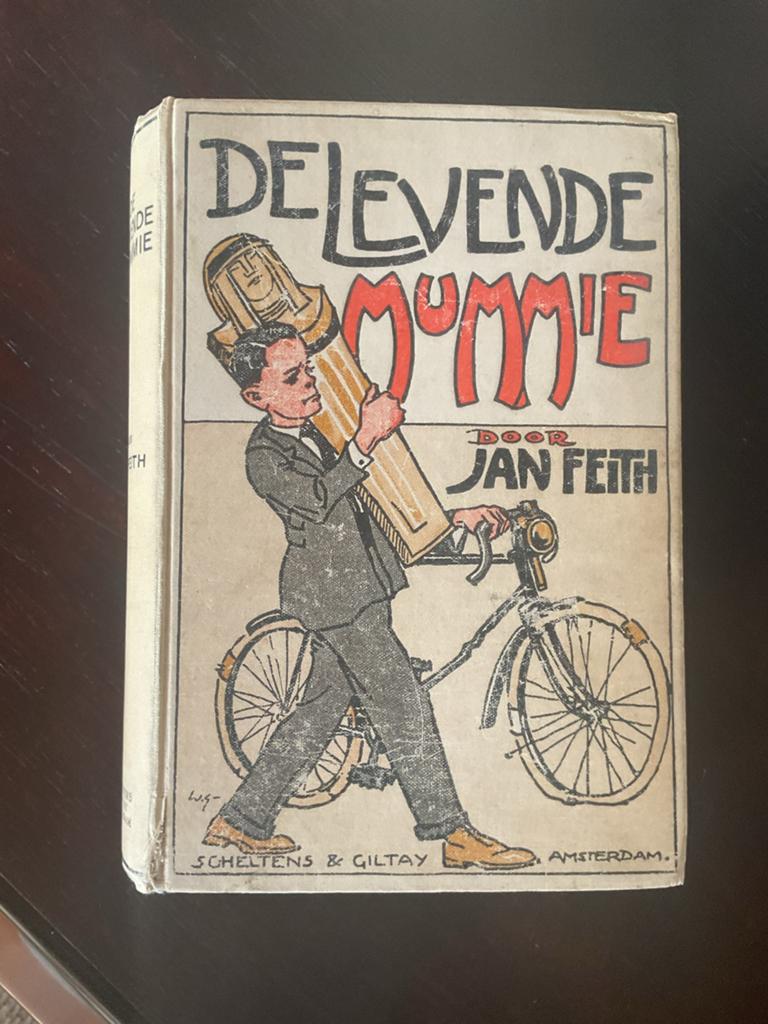Jan Feith. De levende mummie    Illustraties  W. Sluyter, Ophalen of Verzenden, Zo goed als nieuw