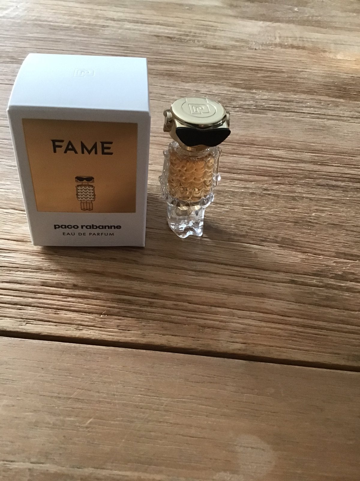 Paco Rabanne, Fame, eau de parfum,  4 ml, Ophalen of Verzenden, Nieuw, Miniatuur, Gevuld
