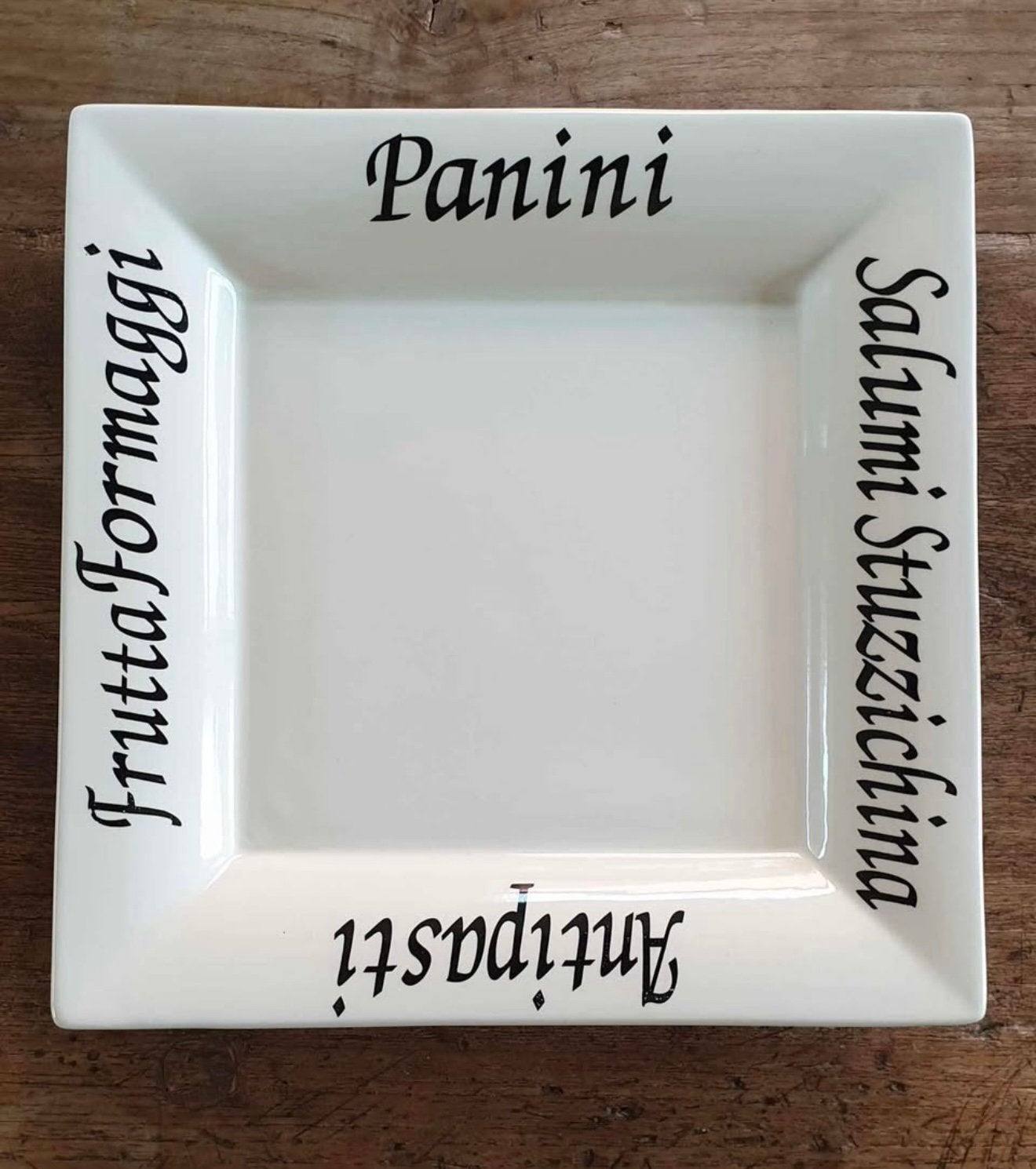 Pastabord, tapasbord, Huis en Inrichting, Keuken | Servies, Ophalen of Verzenden, Zo goed als nieuw, Bord(en), Overige stijlen