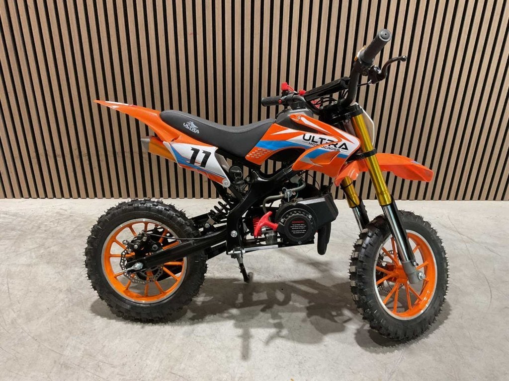 Dirtbike Ultra ILX49 cc Crossmotor ‼️DB01 ‼️ 5 kleuren ‼️, Fietsen en Brommers, Minibikes, Midibikes en Pitbikes, Ophalen, Nieuw