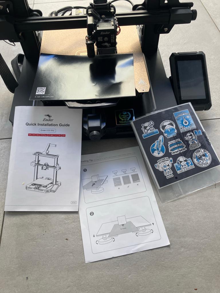 Creality Ender-3 S1 Pro 3D-printer, Computers en Software, 3D Printers, Ophalen, Gebruikt, Filament