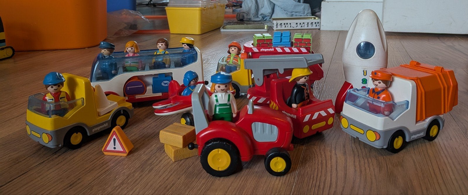 Grote set Playmobil 123, Ophalen of Verzenden, Gebruikt, 1.2.3