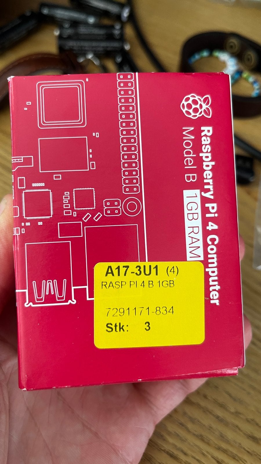 Raspberry Pi 4 1GB met behuizing en voeding, Ophalen of Verzenden, Zo goed als nieuw