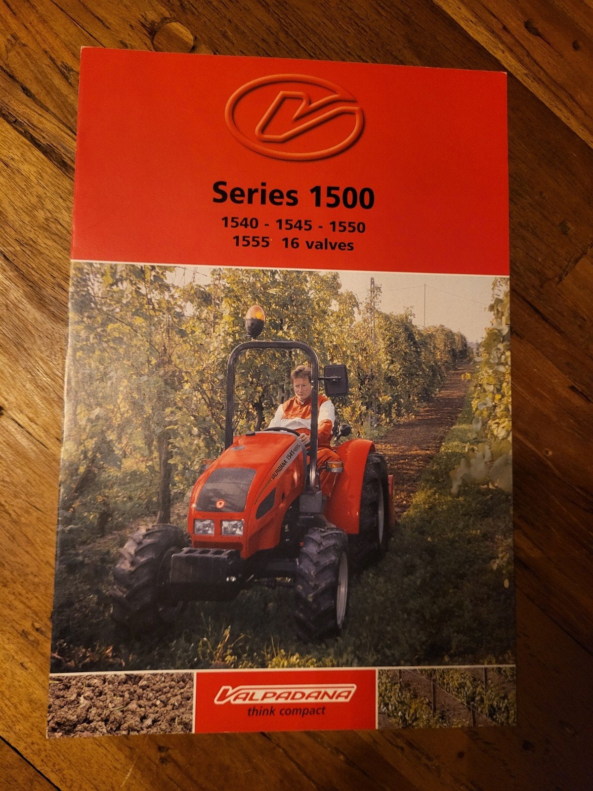 tractor folder Valpadana 1500 series, Ophalen of Verzenden, Zo goed als nieuw