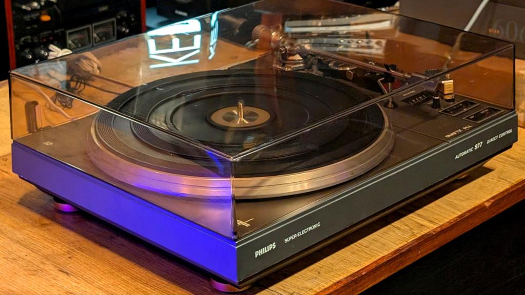 PHILIPS 22AF977 • GARANTIE • GP412 GOLD • AUTOMAAT • IZGST, Audio, Tv en Foto, Platenspelers, Automatisch, Refurbished, Ophalen of Verzenden
