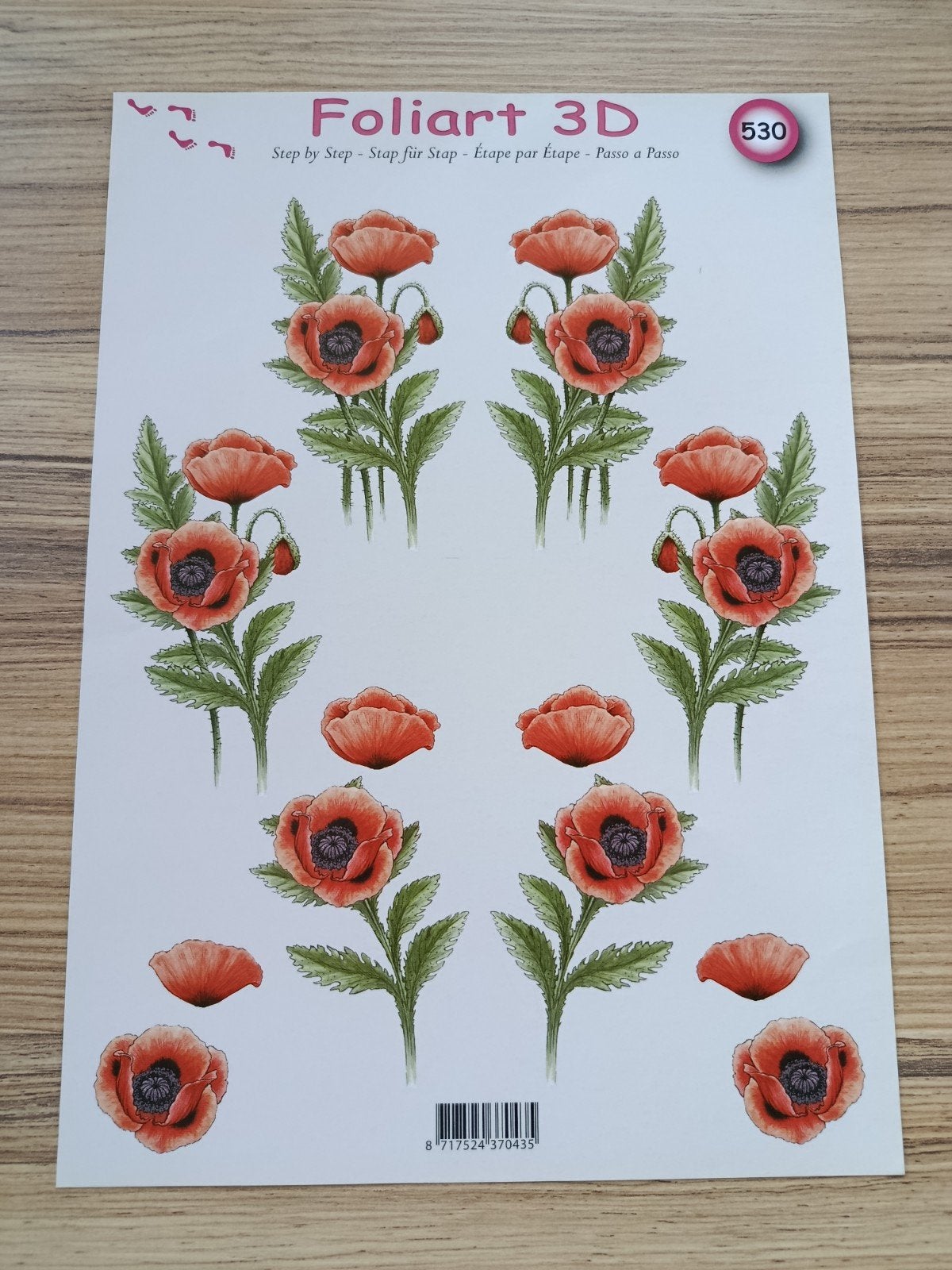 Bloemen Knipvellen,, Hobby en Vrije tijd, Ophalen of Verzenden, Nieuw, Natuur, Knipvel