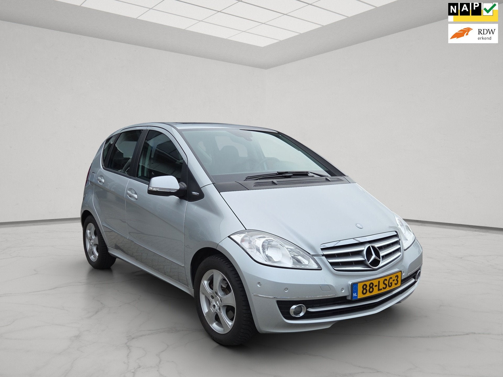 Mercedes-Benz A-klasse 180 Business Class Elegance, Euro 5, Stof, Gebruikt, Zwart