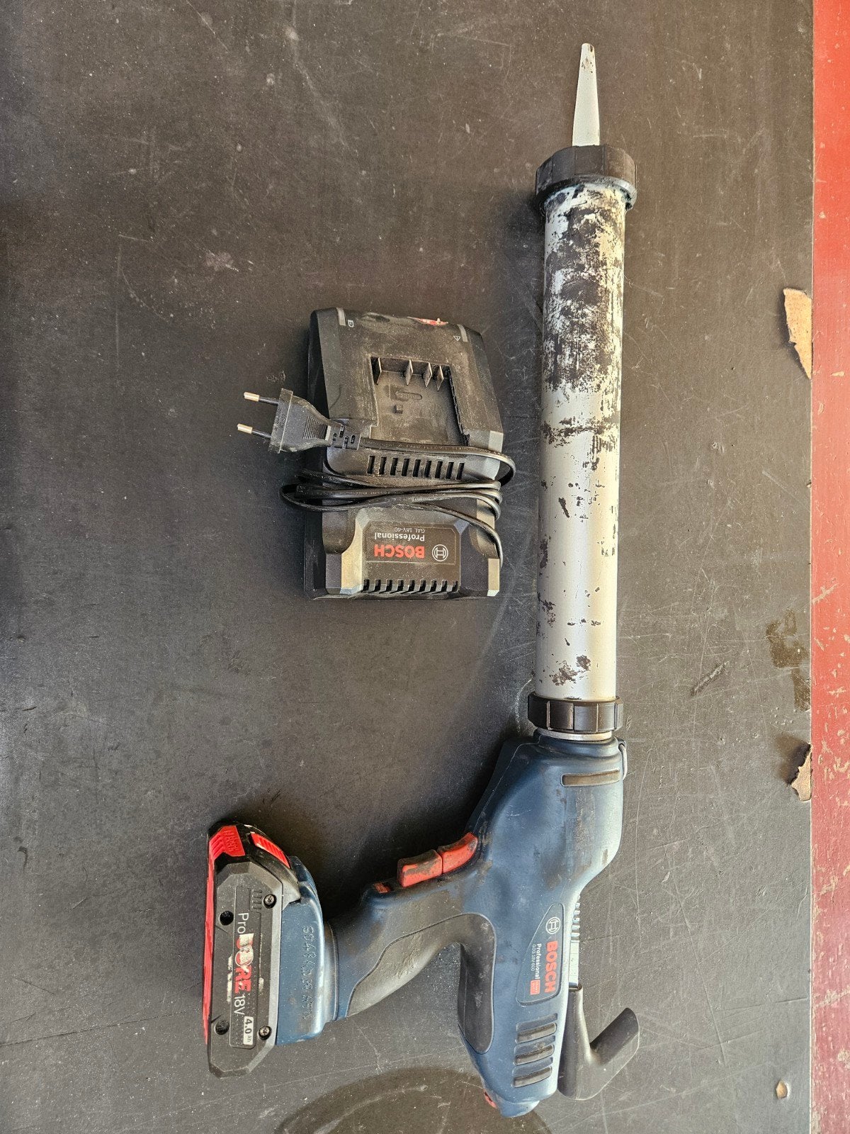 Bosch GCG 18V-600 18V Li-Ion Accu Kitspuit, Ophalen, Bosch, ., .