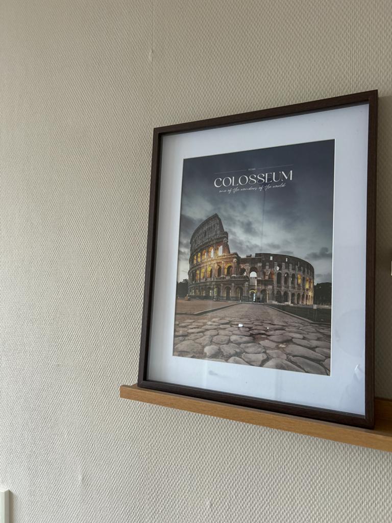 Colosseum Rome Poster met Lijst, Ophalen