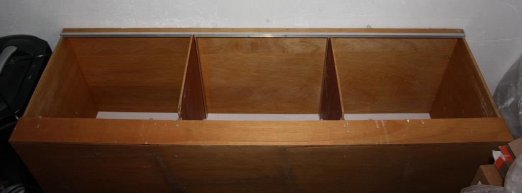 Vogelkooi Muurkooi 122 x 41 cm, Ophalen of Verzenden, Zo goed als nieuw, Hout, Vogelkooi