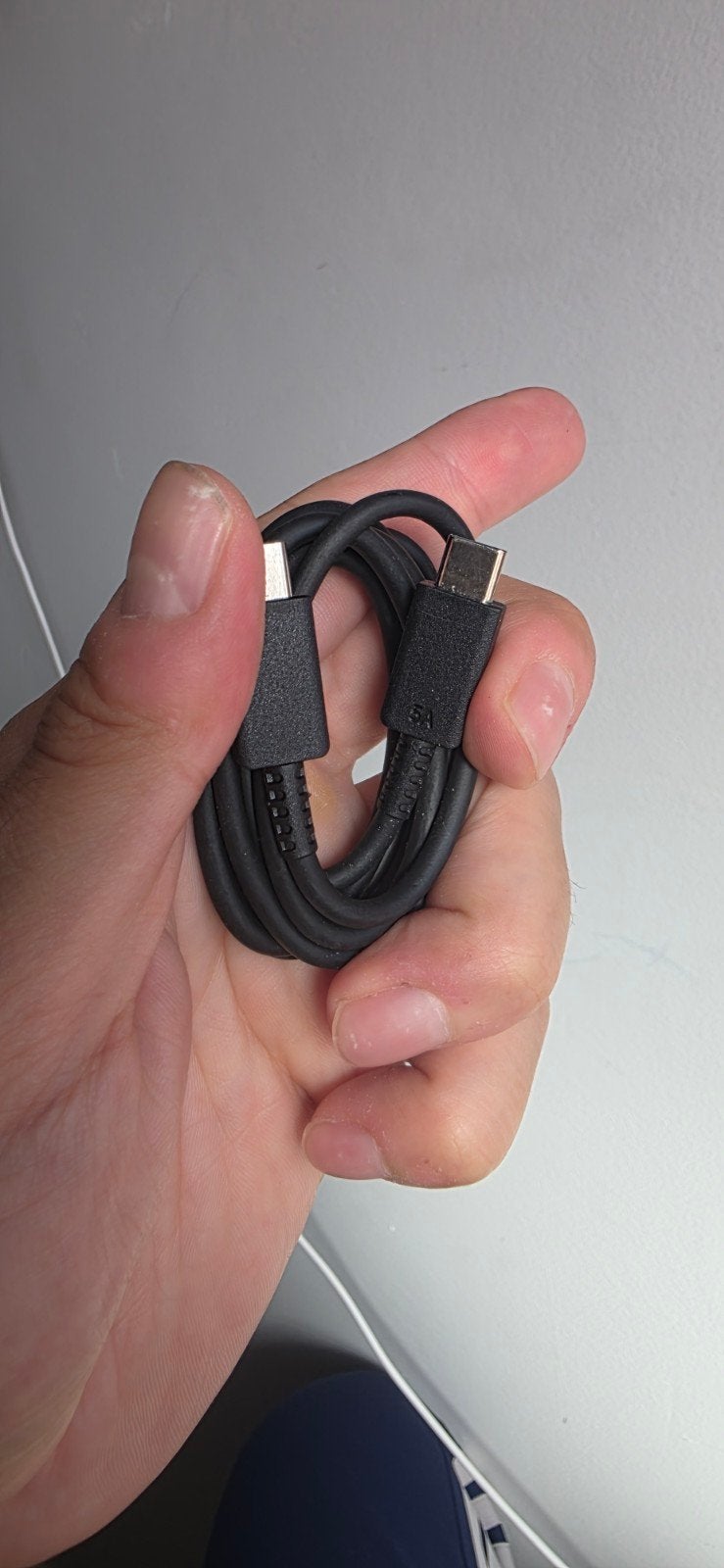 USB-C naar Micro-USB kabel 5A snel oplaad, Ophalen of Verzenden, Nieuw