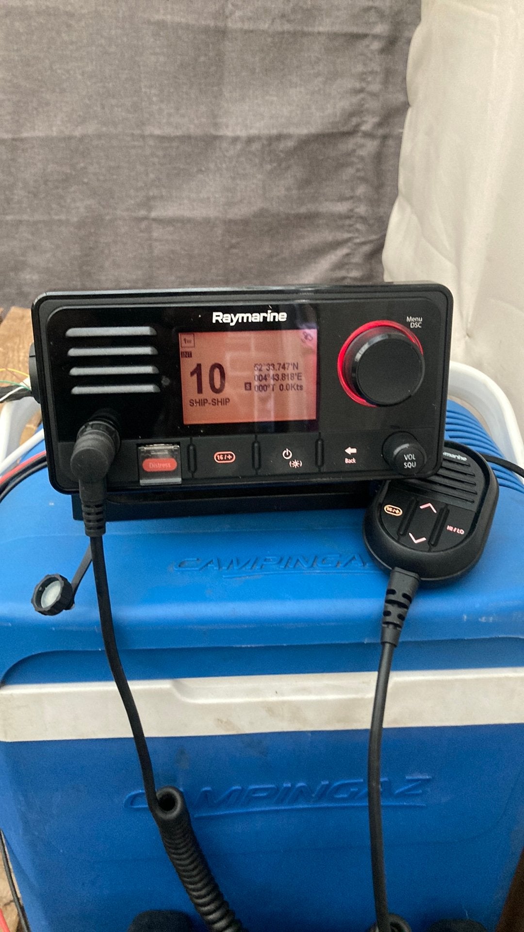 Raymarine ray63 marifoon, Ophalen, Zo goed als nieuw, Communicatie