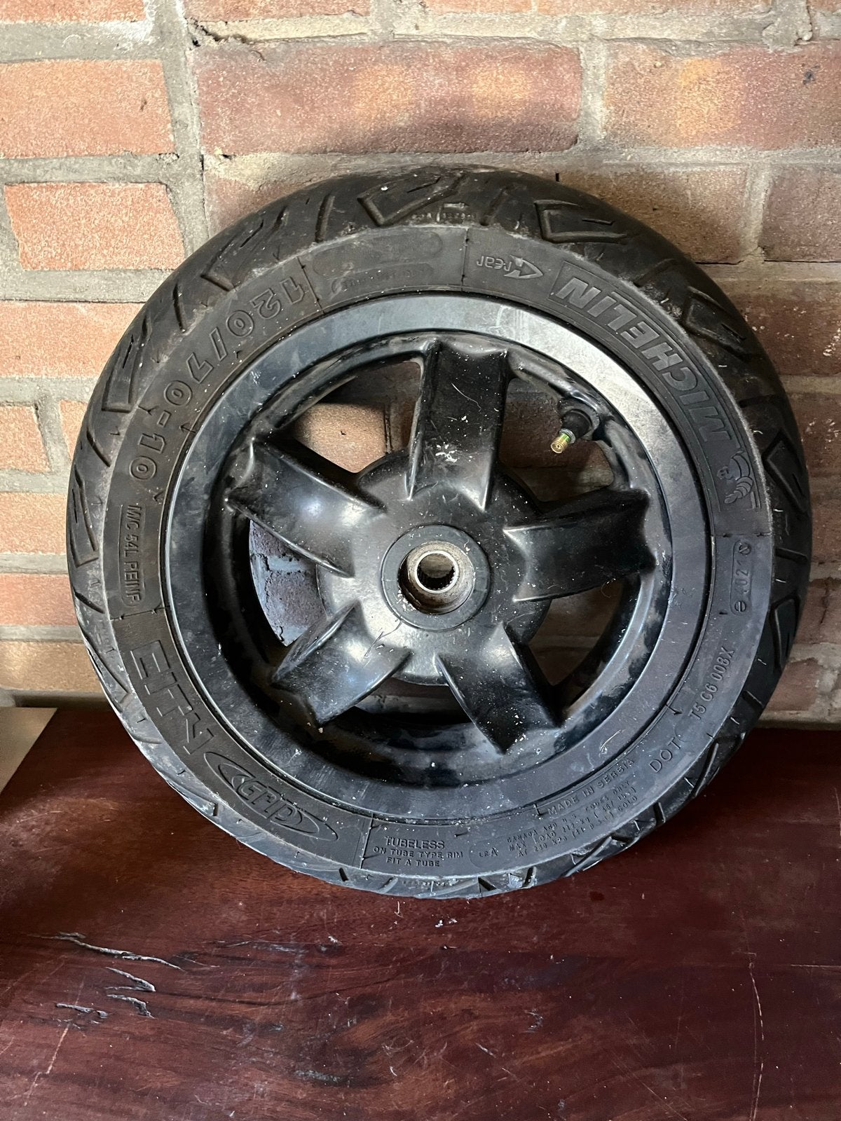 Zip achter band / velg, Ophalen, Gebruikt, Overige typen, Overige merken