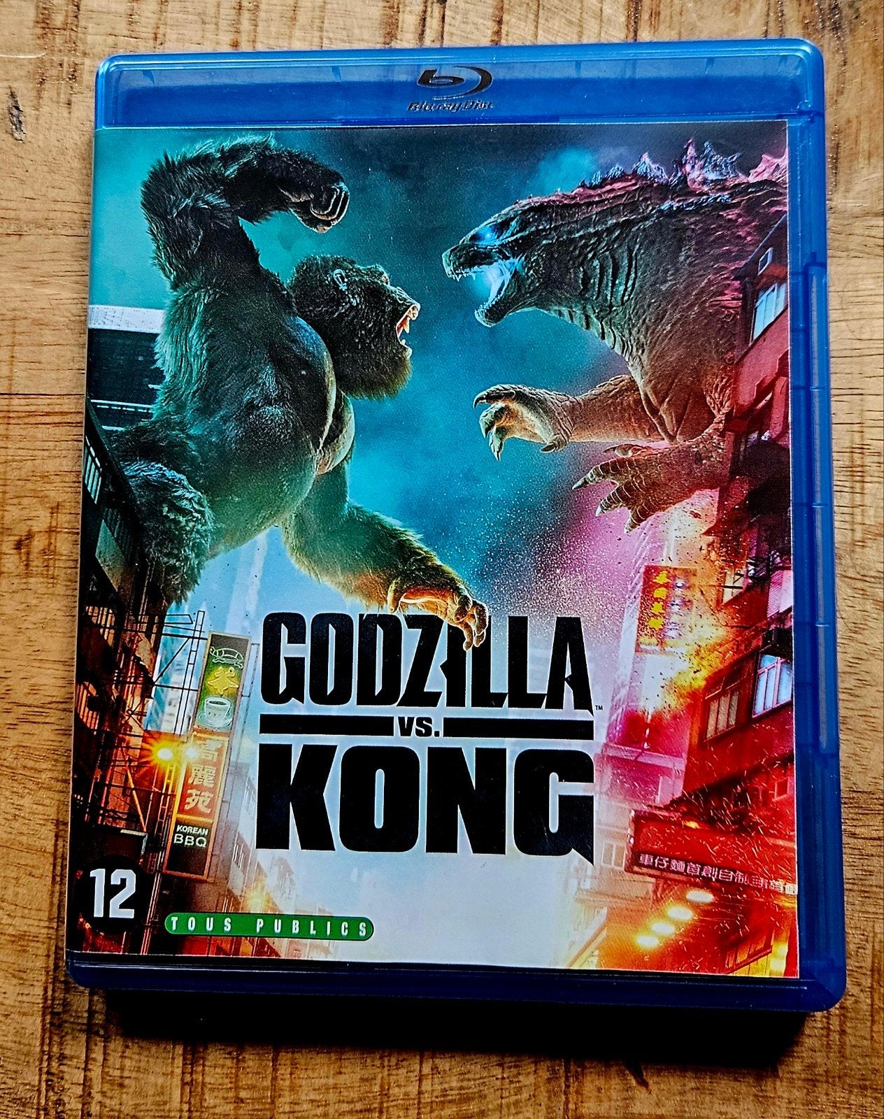 Godzilla vs. Kong Blu-ray - Actie en Avontuur, Ophalen of Verzenden, Zo goed als nieuw, Actie