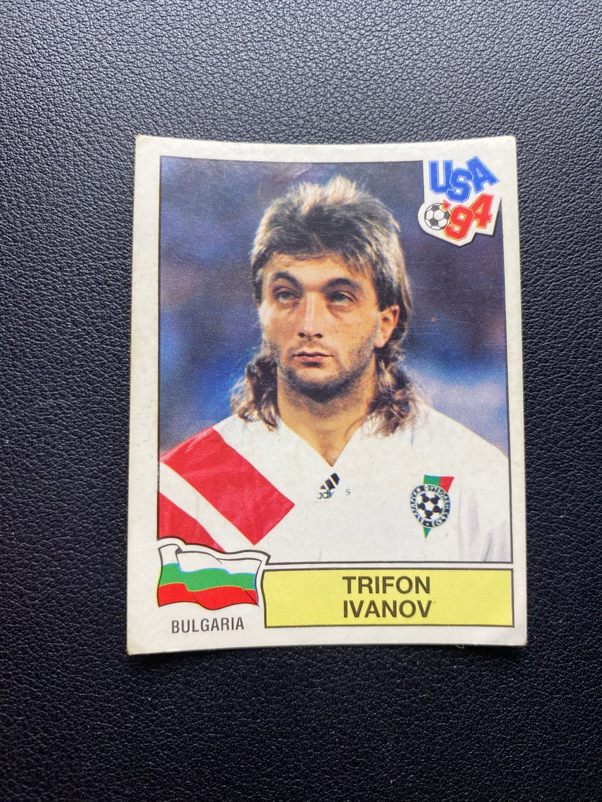 Trifon Ivanov - Bulgarije - Panini WK 1994, Ophalen of Verzenden, Zo goed als nieuw, Buitenlandse clubs, Poster, Plaatje of Sticker