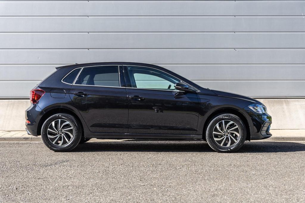 Volkswagen Polo 1.0 TSI 95pk Life Edition | LMV 15'' | Cruis, Voorwielaandrijving, Stof, 1073 kg, Zwart