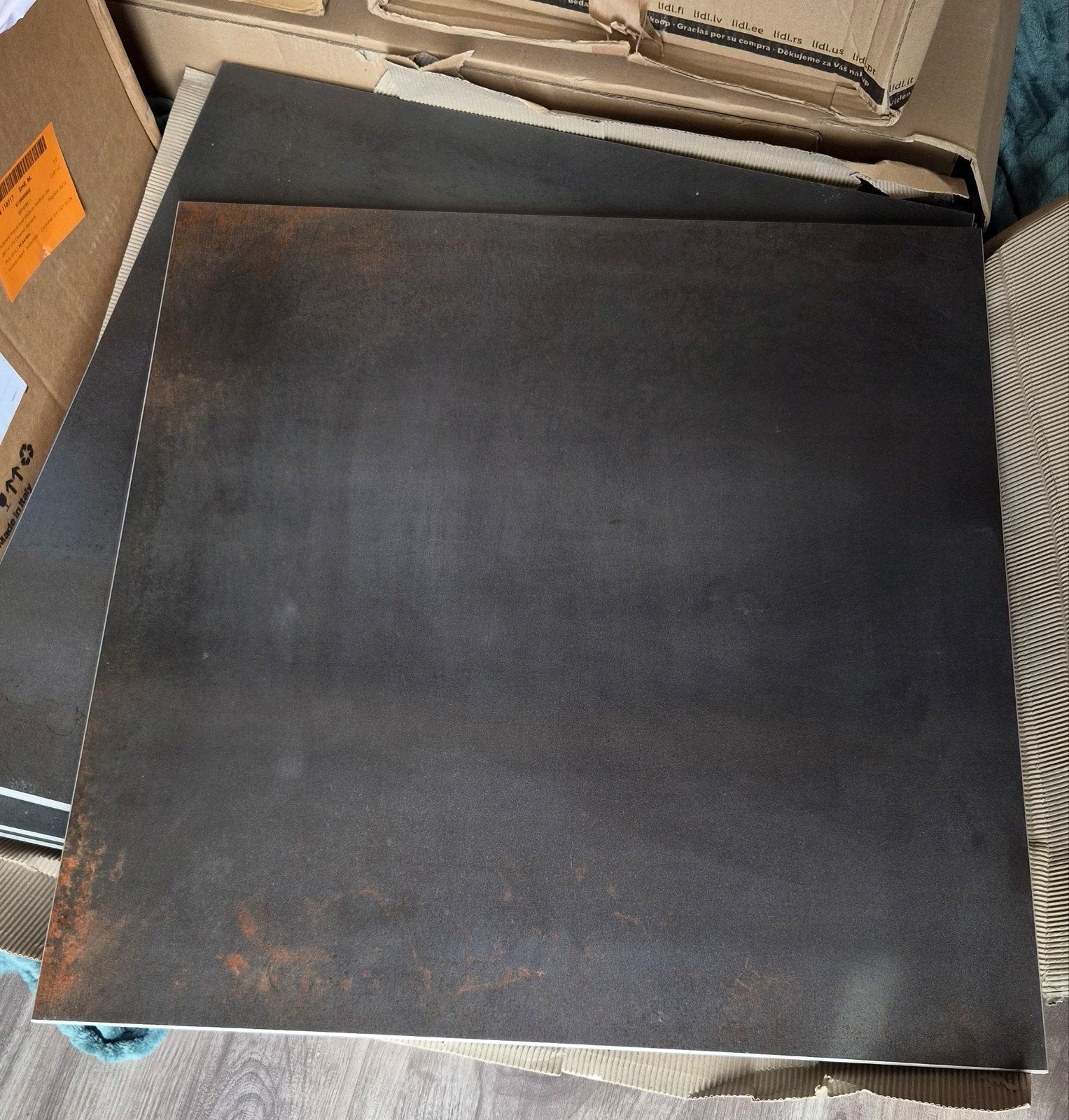 Wand/ Vloertegels Energieker Oxidato Palladium 60x60, Ophalen, Nieuw, Minder dan 5 m²