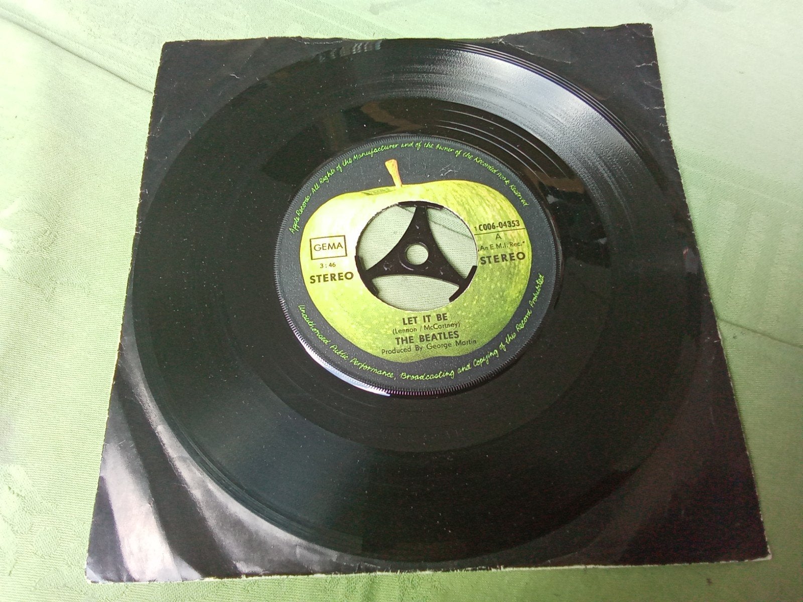 The Beatles.             Let it be, Verzenden, Gebruikt, 7 inch