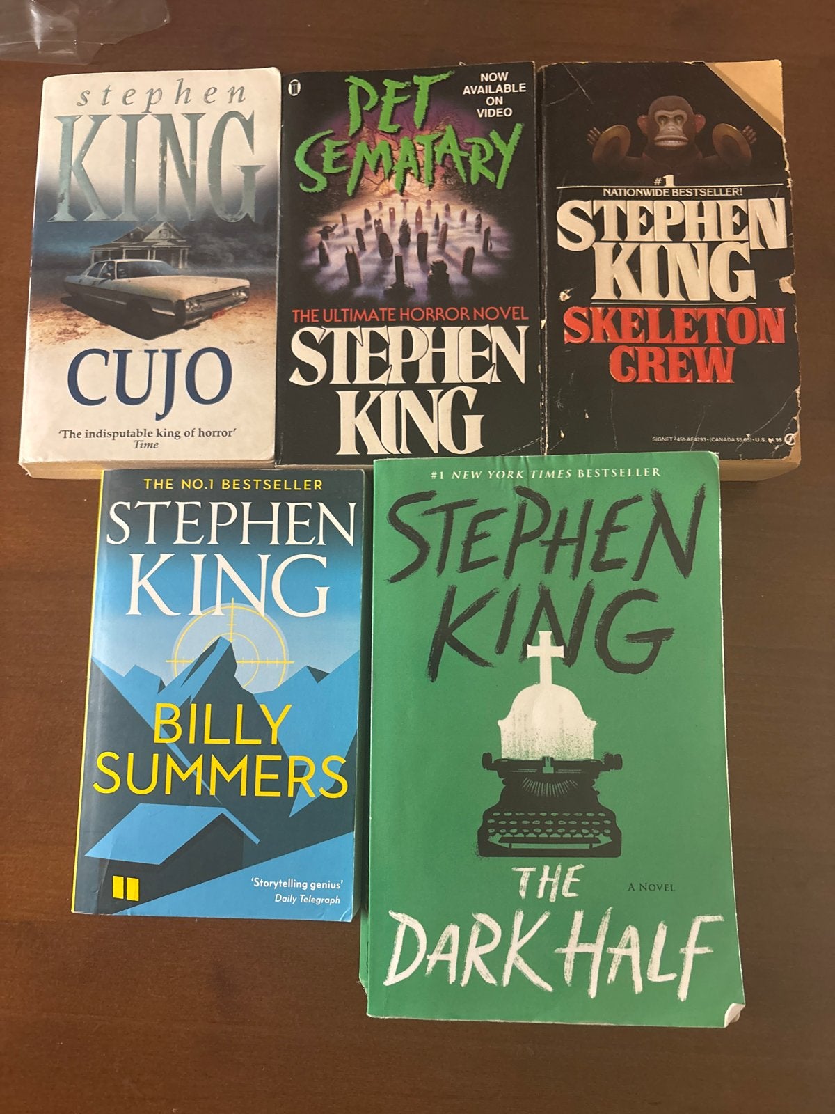 Stephen King Boeken Collectie - Cujo, Pet Sematary, Billy Su, Boeken, Ophalen of Verzenden, Gelezen