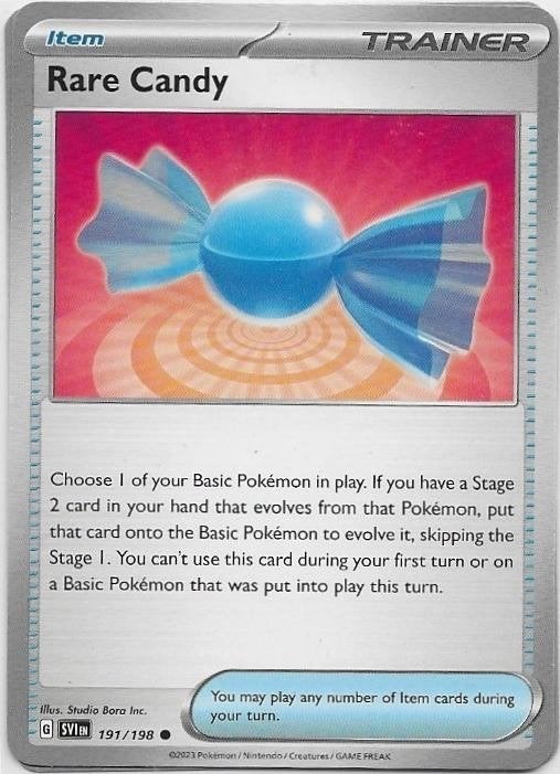 Scarlet & Violet,  Rare Candy [common] 191/198, Verzenden, Nieuw, Losse kaart