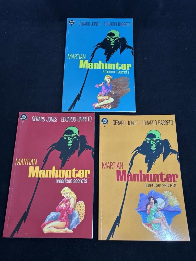Martian Manhunter: American Secrets 1-3 compleet, Boeken, Strips | Comics, Zo goed als nieuw, Complete serie of reeks, Amerika