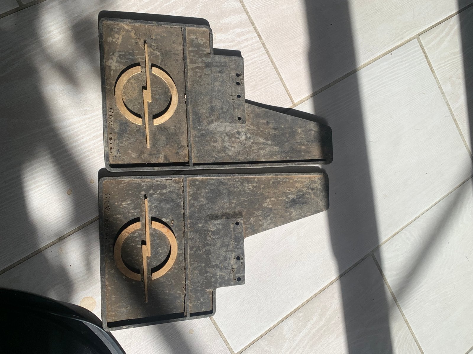 Vintage Opel(GM)spatlappen, Ophalen of Verzenden, Opel