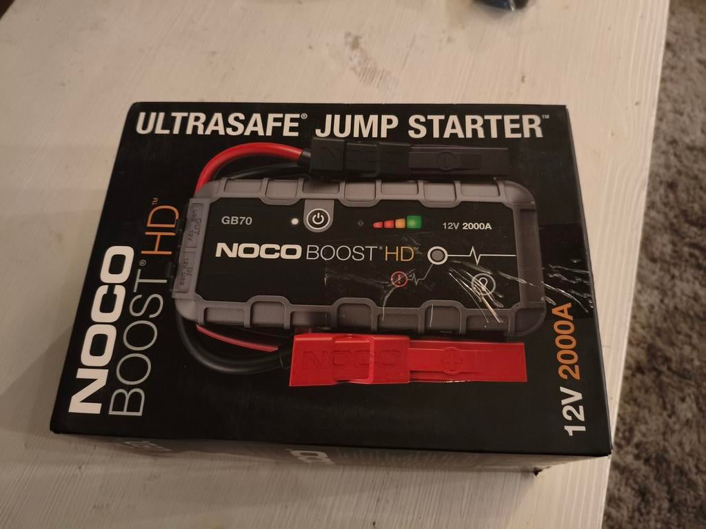 NOCO Boost HD GB70 Jump Starter 12V 2000A – Nieuw, Ophalen of Verzenden