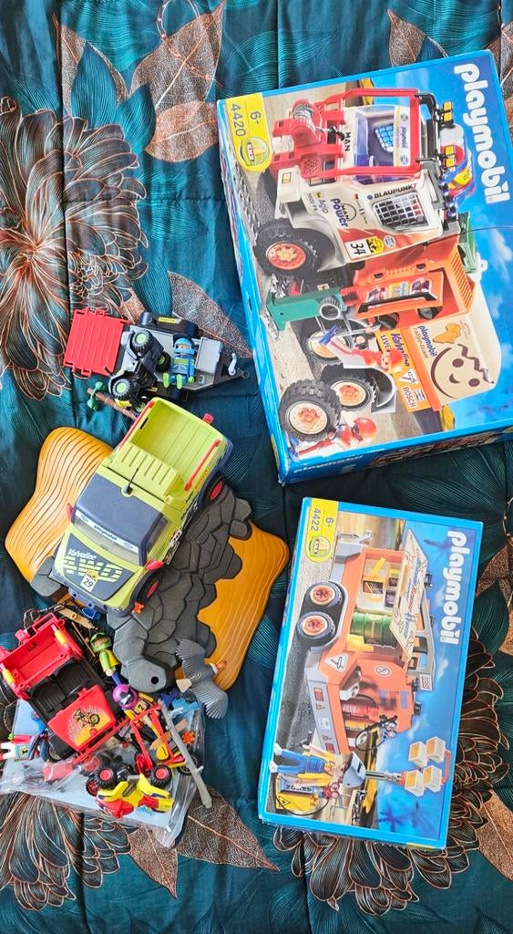 Playmobil Dakar sets 4420, 4421, 4422, Ophalen of Verzenden