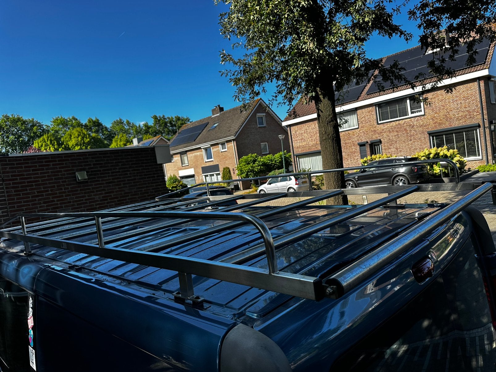 RVS imperiaal Renault Trafic / Vivaro / Primastar + laadrol, Auto diversen, Dakdragers, Ophalen, Zo goed als nieuw