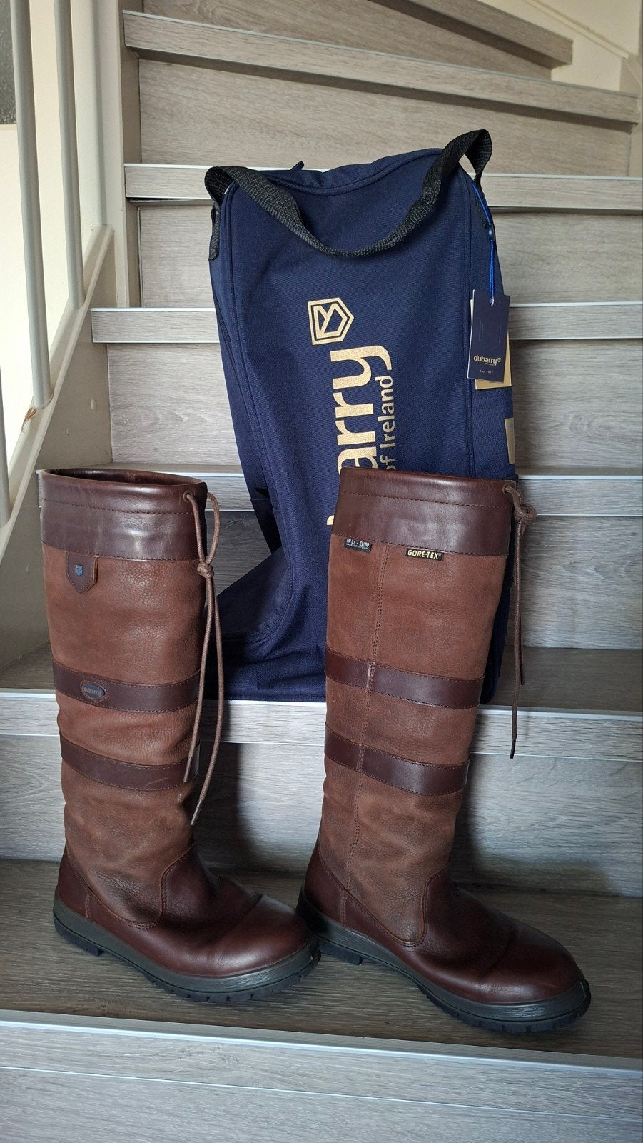 Te Koop Dubarry laarzen maat 39, Kleding | Dames, Schoenen, Ophalen, Zo goed als nieuw, Bruin, Hoge laarzen