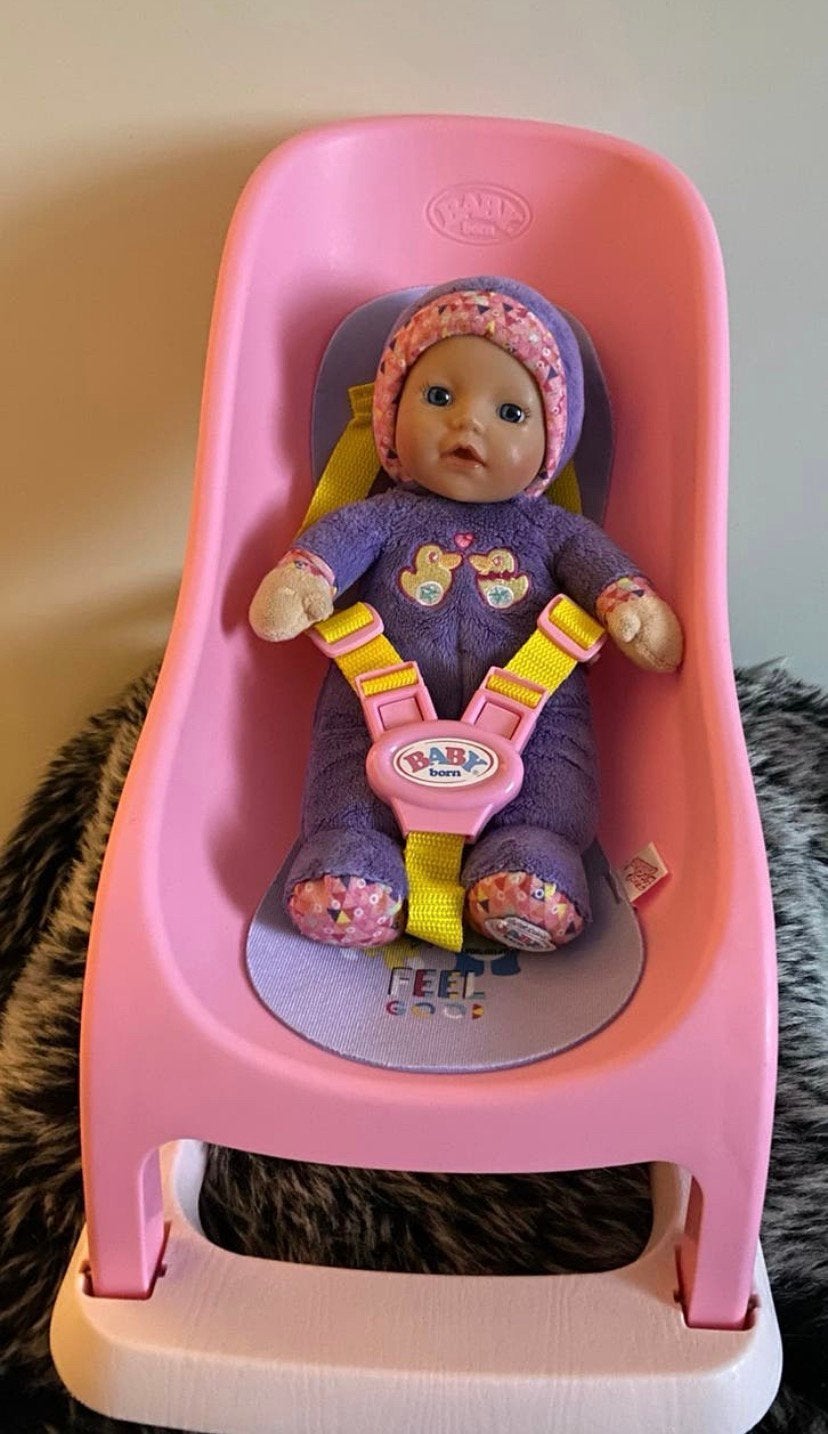 Baby born wipstoel met baby born pop., Kinderen en Baby's, Verzenden, Zo goed als nieuw, Babypop