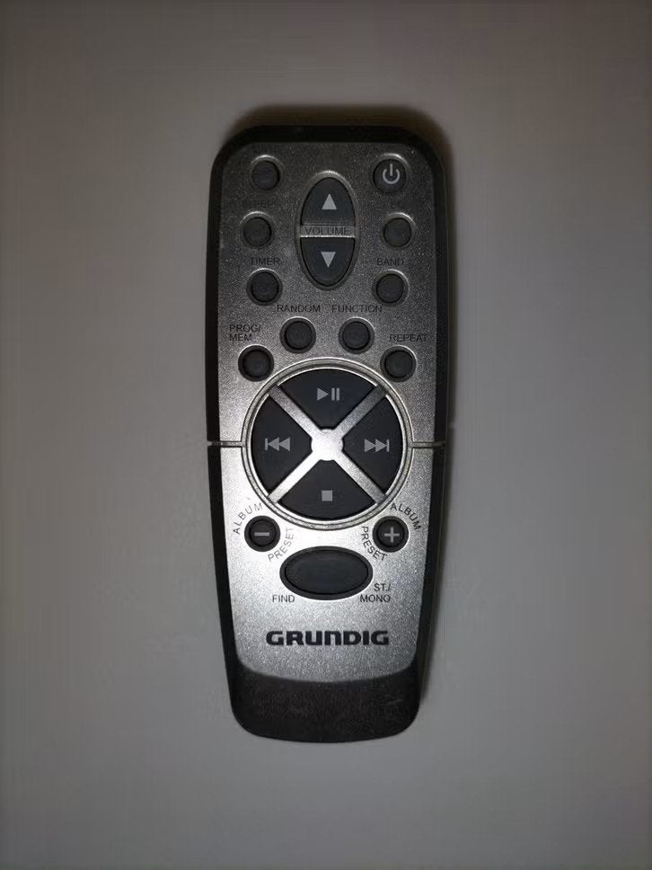 Originele Grundig GM3000USB Afstandsbediening voor Mini Hifi, Ophalen of Verzenden