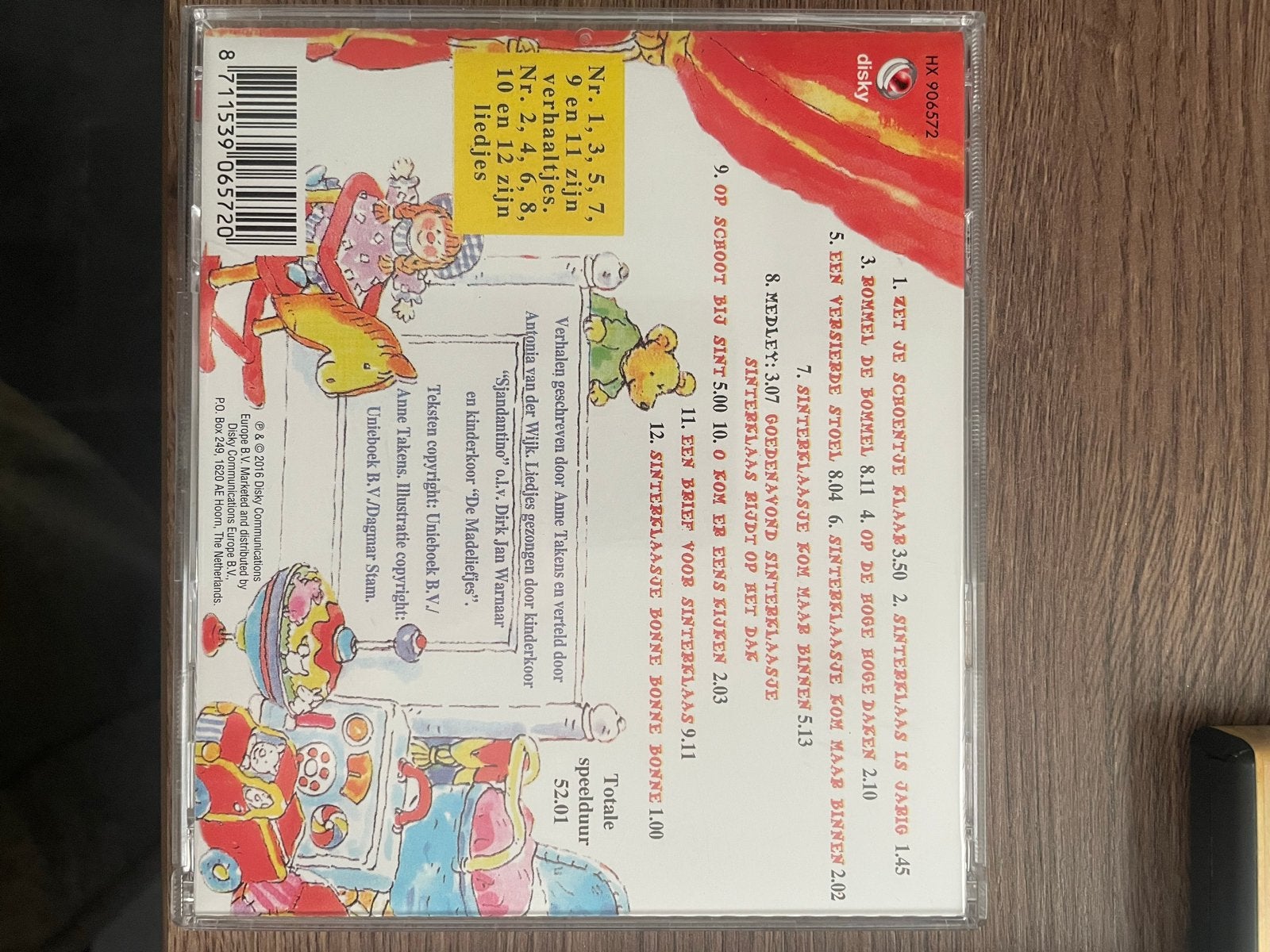 Sinterklaas is jarig - De leukste verhalen & liedjes CD, Cd's en Dvd's, Gebruikt, Ophalen of Verzenden, 3 tot 5 jaar, Muziek