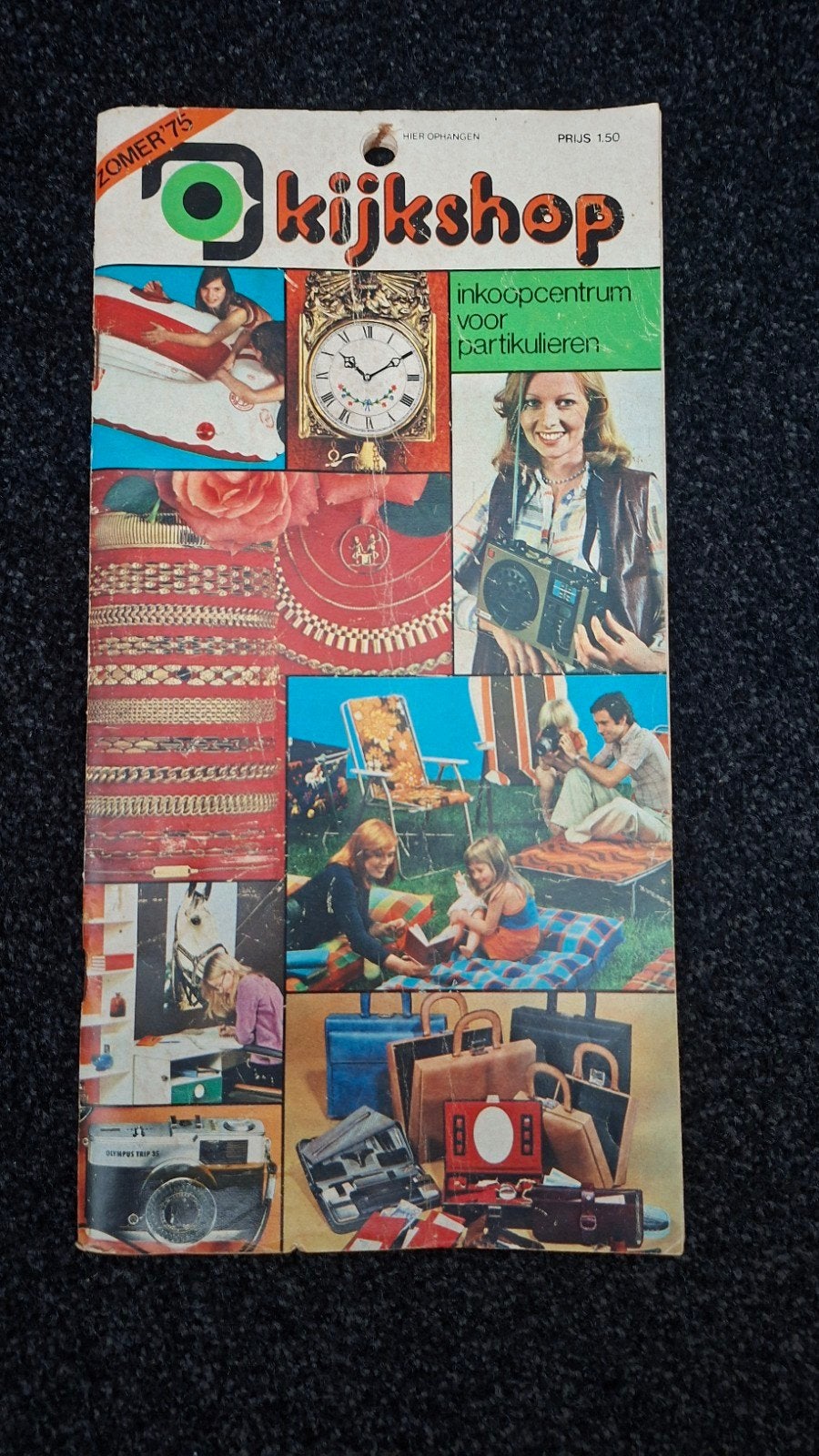 catalogus Kijkshop uit 1975, Verzenden, Gelezen