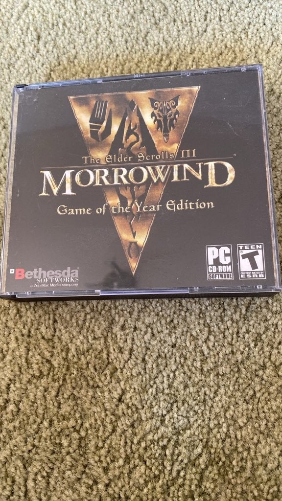 The Elder Scrolls 3: Morrowind GOTY edition, Vanaf 18 jaar, 1 speler, Ophalen of Verzenden, Zo goed als nieuw