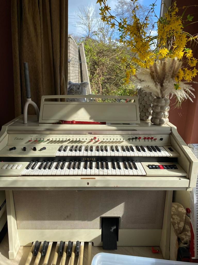 Yamaha Electone orgel, Muziek en Instrumenten, Ophalen, Gebruikt, 2 klavieren, Orgel