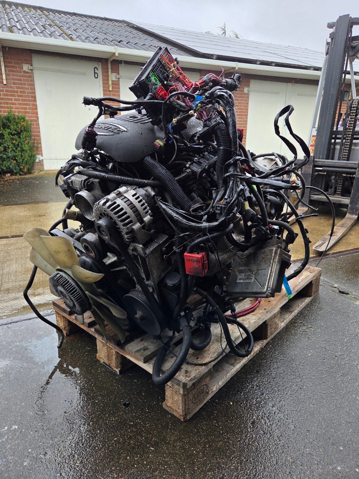 Chevrolet GM 5.3 Vortec LS LM7 + 4l60E 4x4/Tussenbak 4x4, Ophalen, Chevrolet