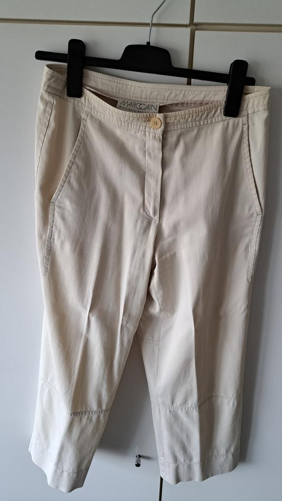 Marc Cain beige broek, K3, Maat 38/40 (M), Beige, Ophalen of Verzenden, Lang
