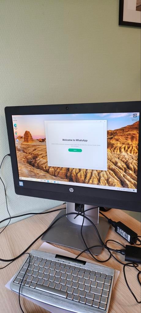 HP ProOne 400 G2 20 inch all in One PC, Computers en Software, Desktop Pc's, Ophalen of Verzenden