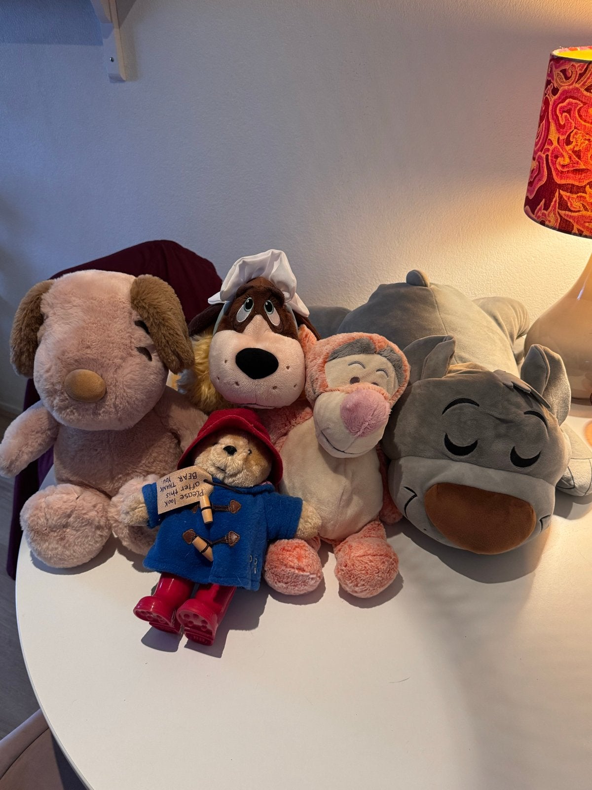 Leuke (disney) knuffels, Overige karakters, Zo goed als nieuw, Middelgroot (20 tot 80 cm), Meerkleurig